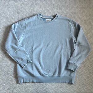 UpWest Crewneck Sweatshirt in Light Blue